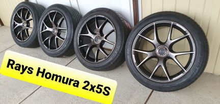 R19 спортяги, rays homura 2X5S, в наличии  - купить на сайте объявлений Армавир онлайн